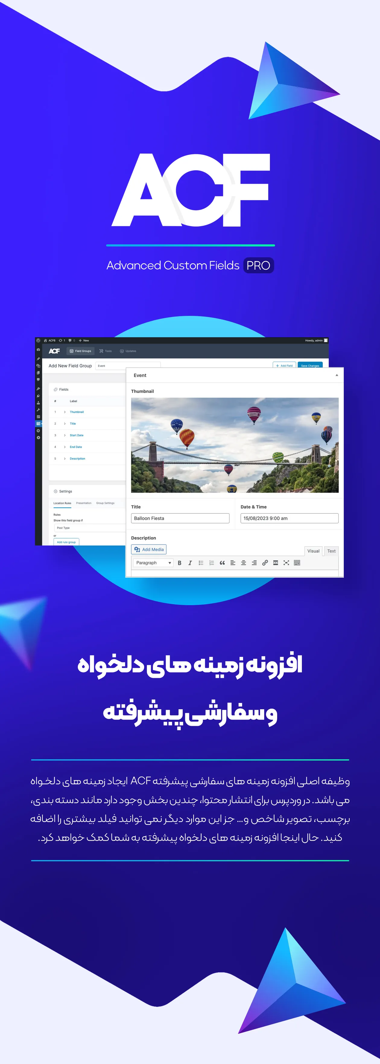 افزونه ACF Pro