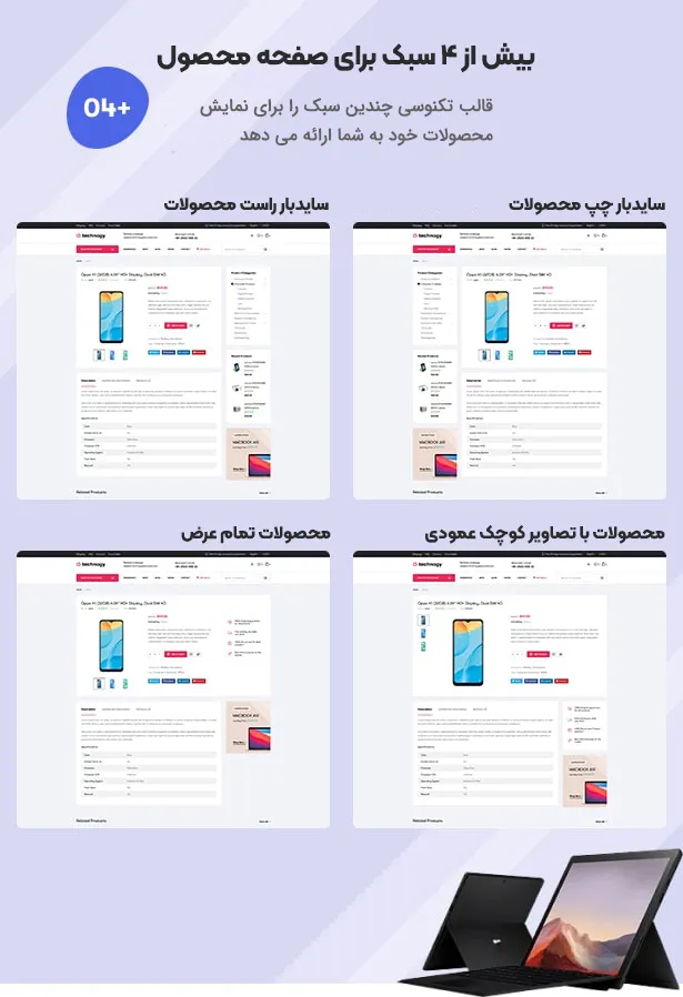 قالب Technocy 