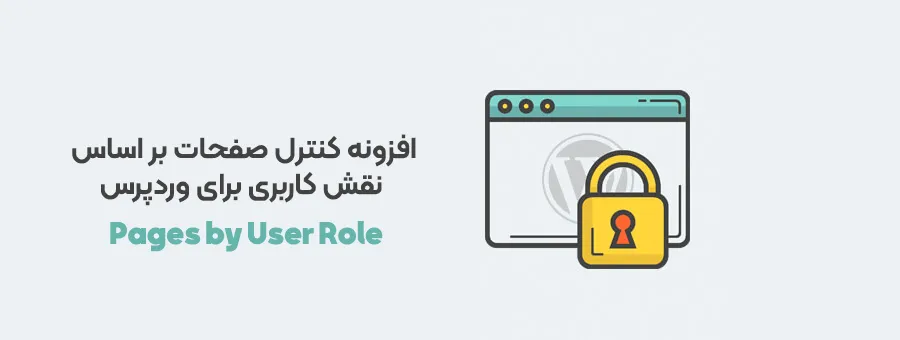 افزونه Pages by User Role