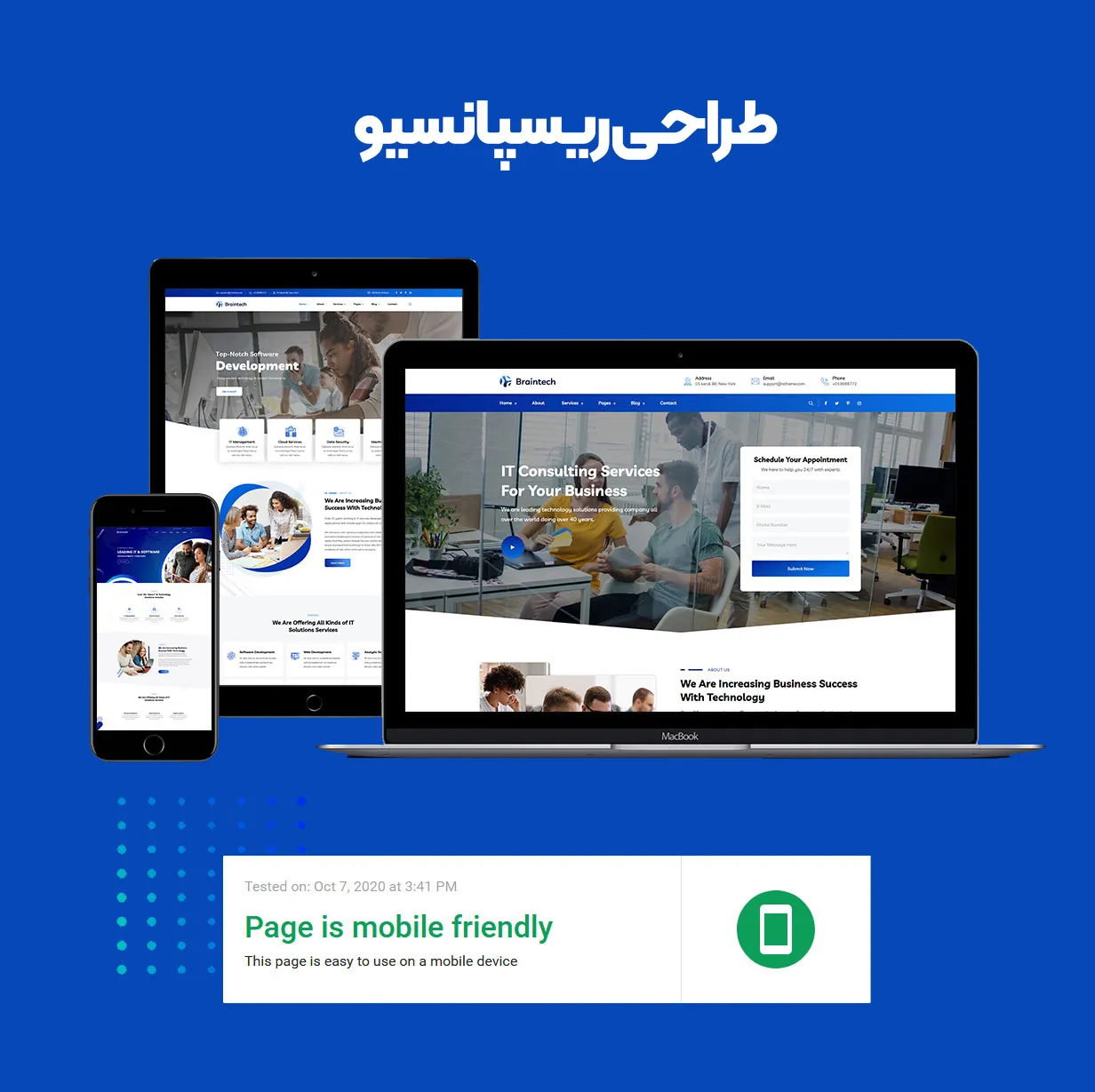 قالب Braintech 