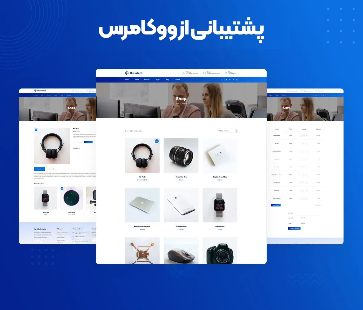 قالب Braintech 