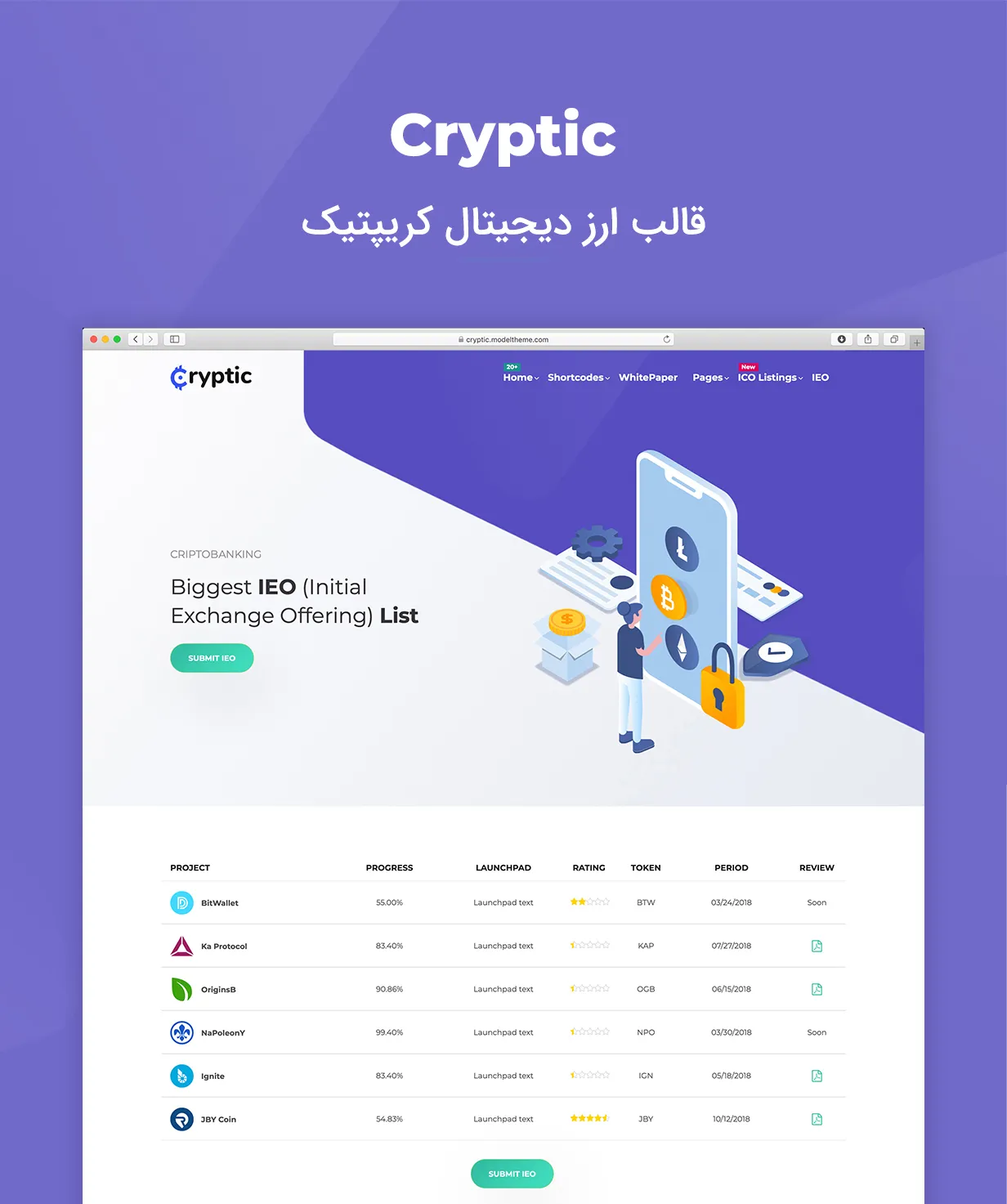 قالب Cryptic