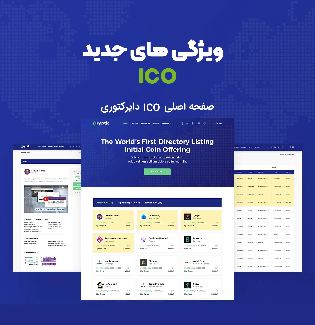 قالب وردپرس Cryptic 