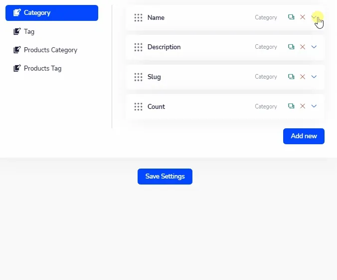 تنظیم ستون های پیشخوان مدیریت در افزونه wpadminify
