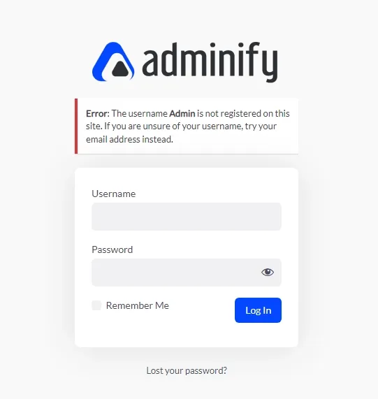افزونه wpadminify 