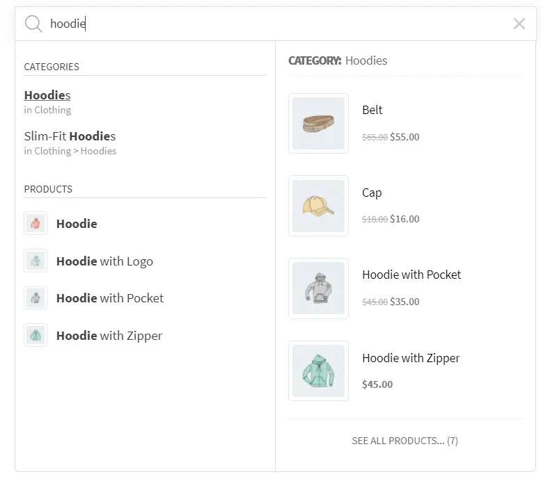افزونه Fibosearch 