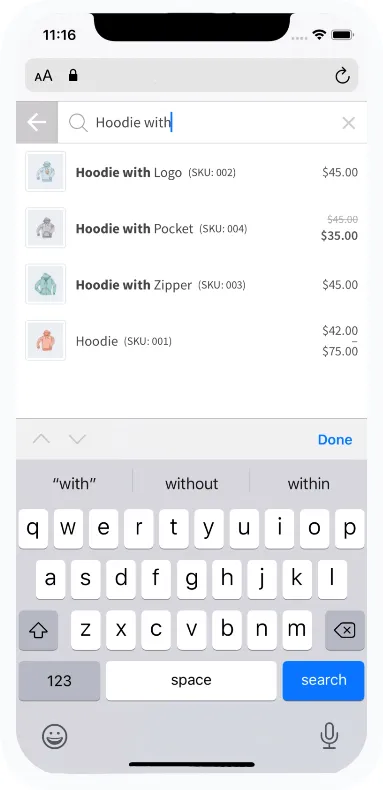 افزونه سرچ ووکامرس Fibosearch