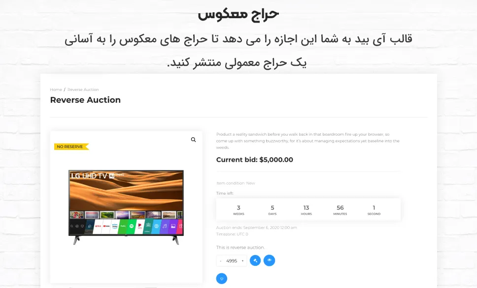 قالب iBid 