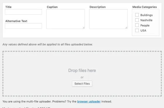 افزونه Media Library Organizer Pro 