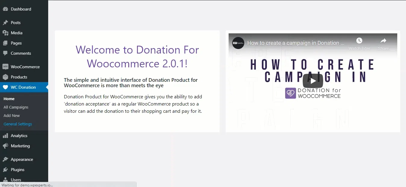 افزونه Donation Woocommerce