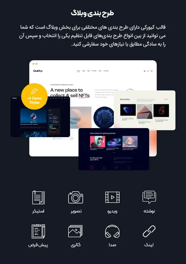 قالب کیورکی