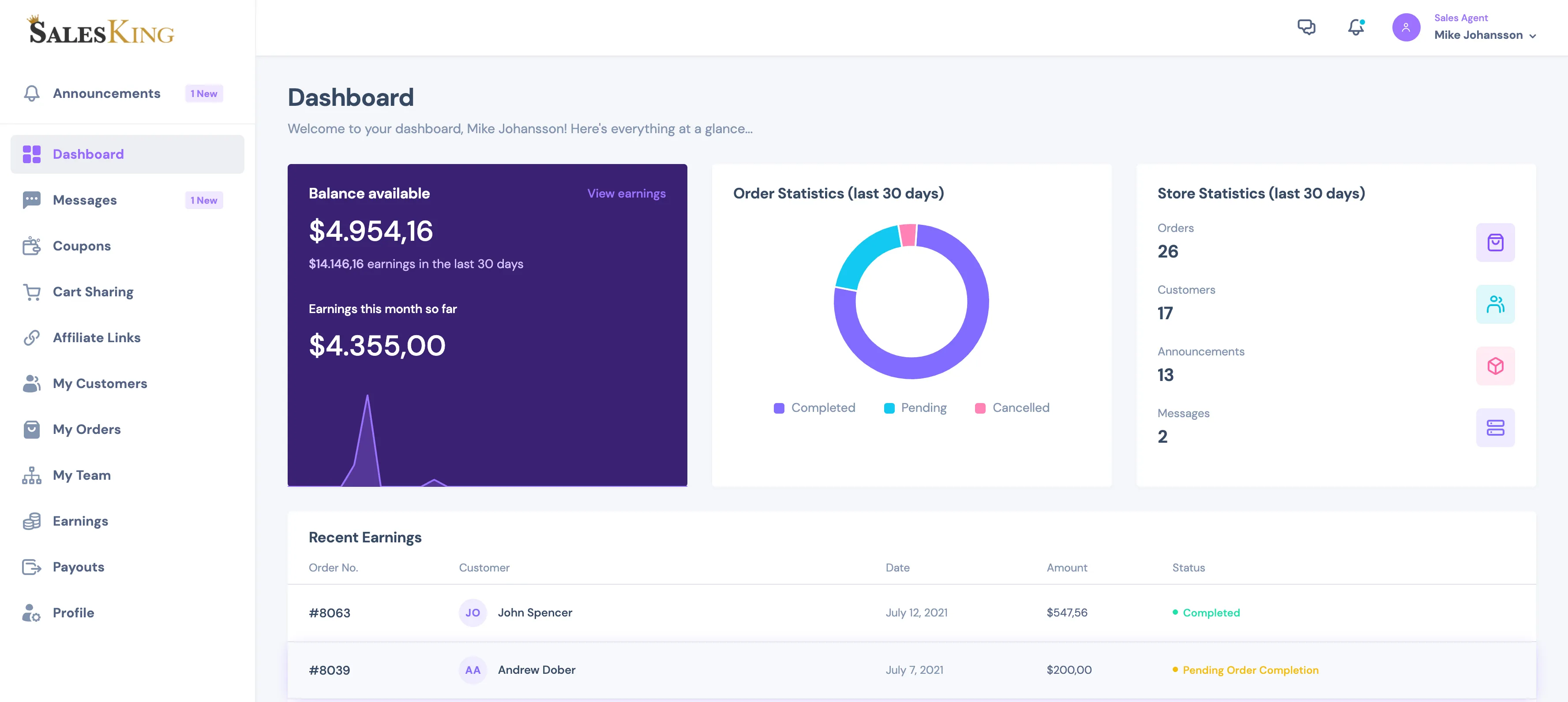 افزونه SalesKing