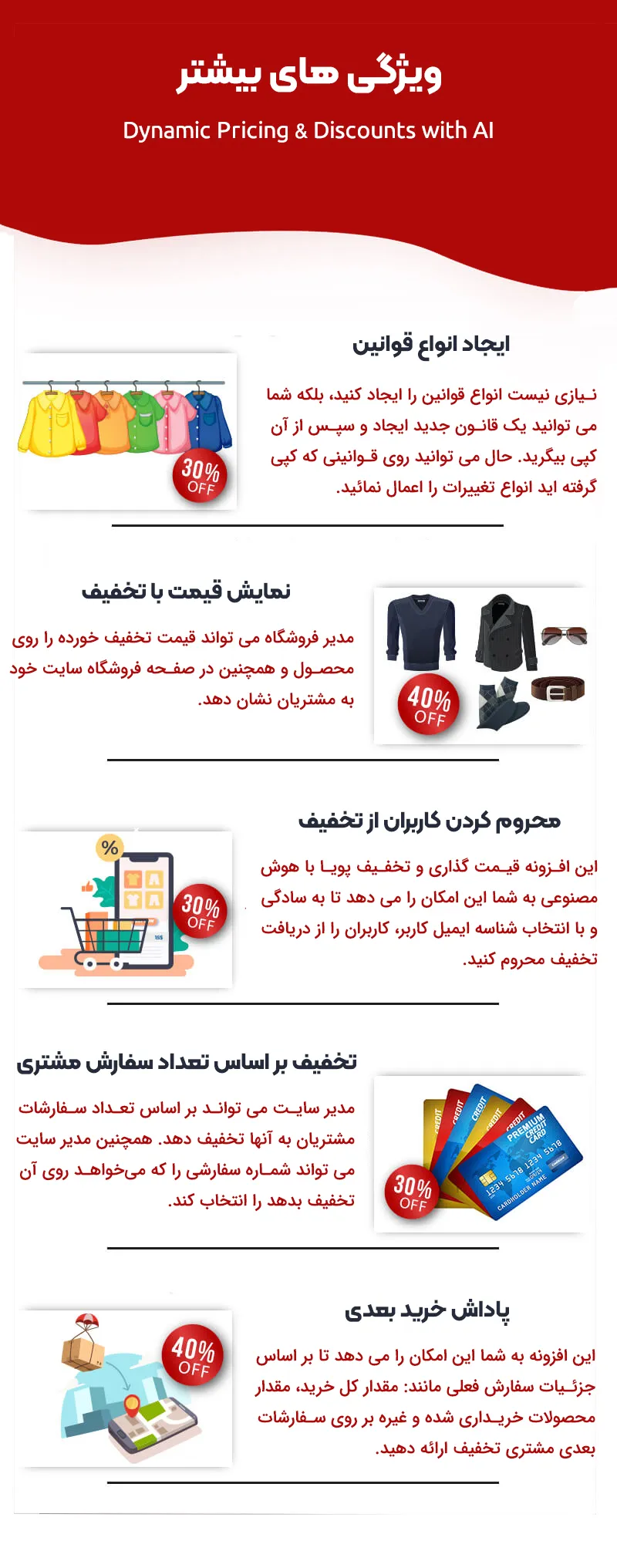 افزونه قیمت گذاری و تخفیف پویا با هوش مصنوعی 