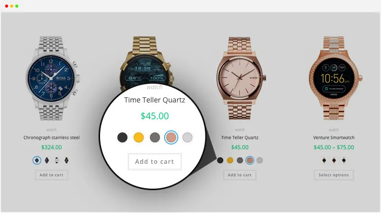 افزونه Variation Swatches For WooCommerce 