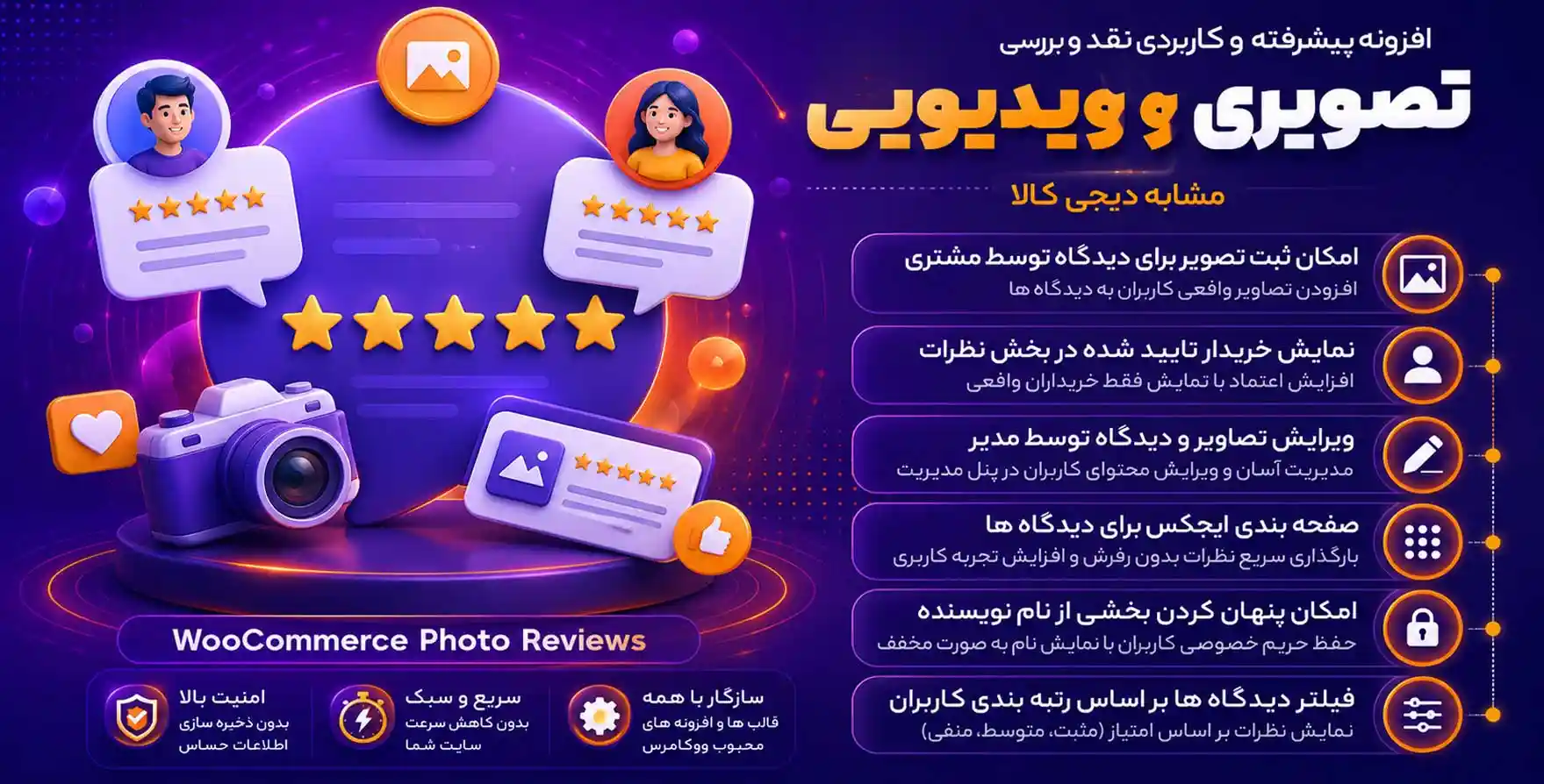 افزونه WooCommerce Photo Reviews | نقد و بررسی تصویری ووکامرس – مشابه دیجی کالا