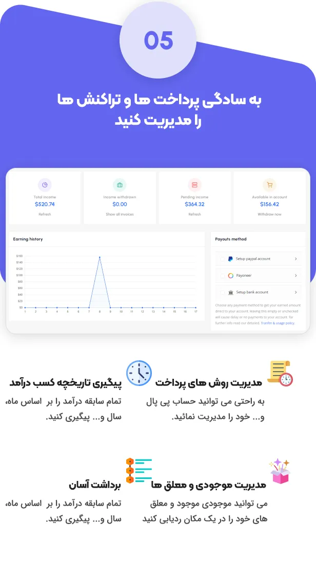 افزونه مارکت پلیس و ارائه خدمات فریلنسری تسک بات