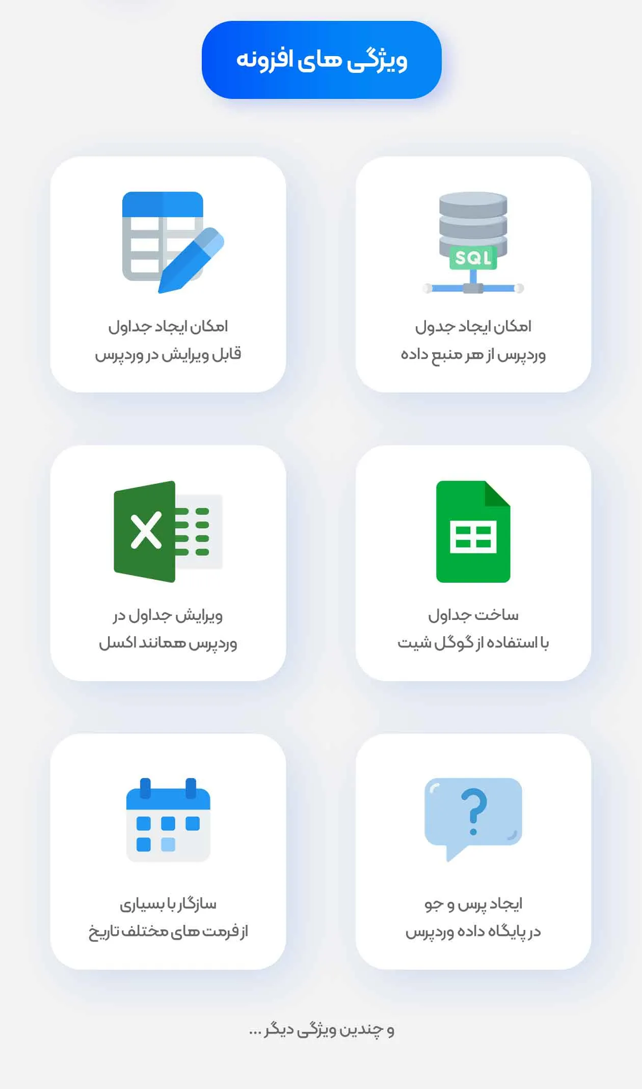 ساخت نمودار و جدول - تصویر سه