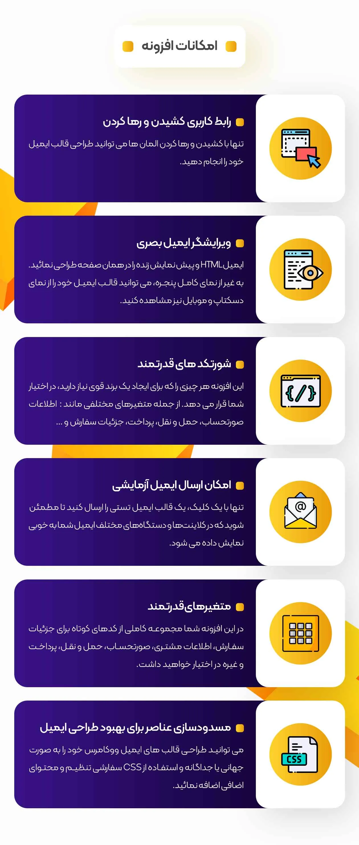 سفارشی سازی ایمیل وردپرس - تصویر پنج