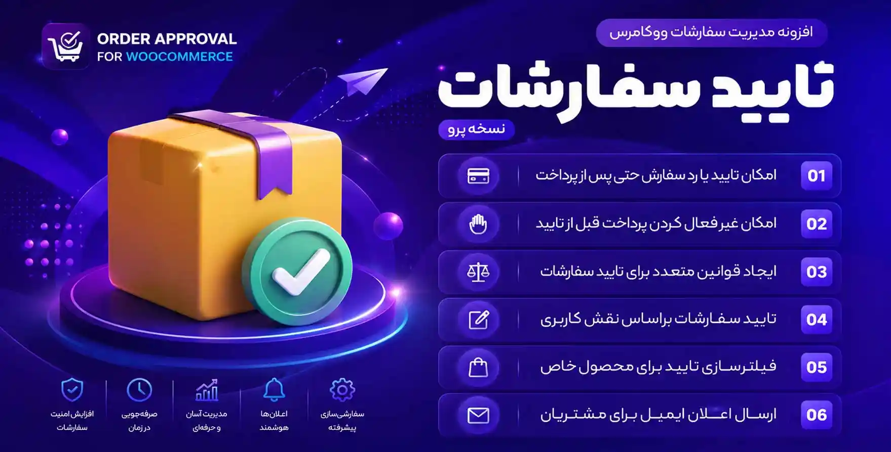 افزونه Order Approval for WooCommerce | تایید سفارشات ووکامرس