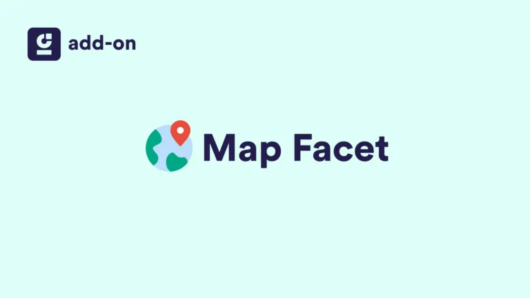 - افزودنی Map Facet
