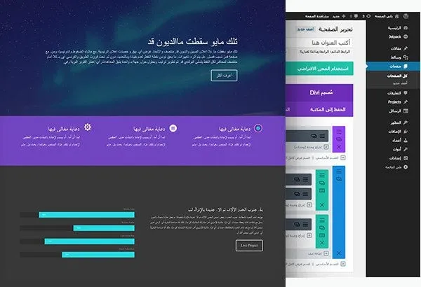 افزونه Divi Builder