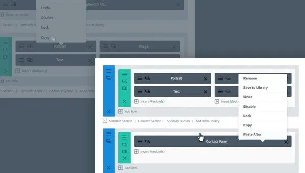 افزونه Divi Builder
