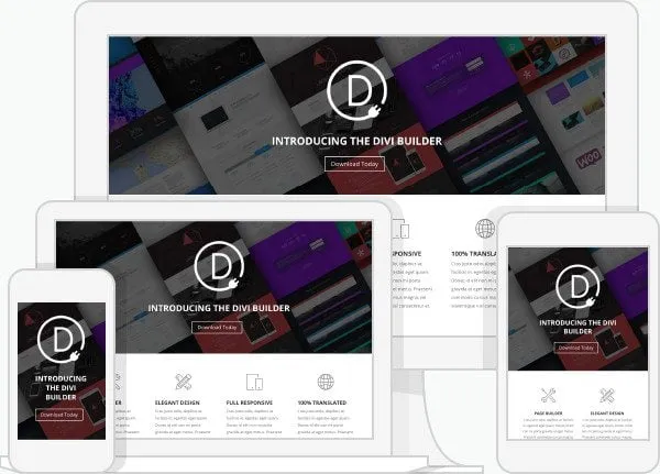 افزونه Divi Builder