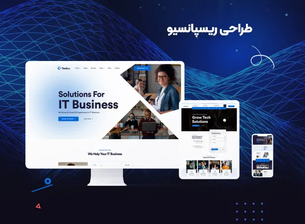 قالب تکنولوژی و راهکارهای دیجیتال تکیکس