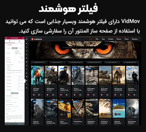 قالب VidMov