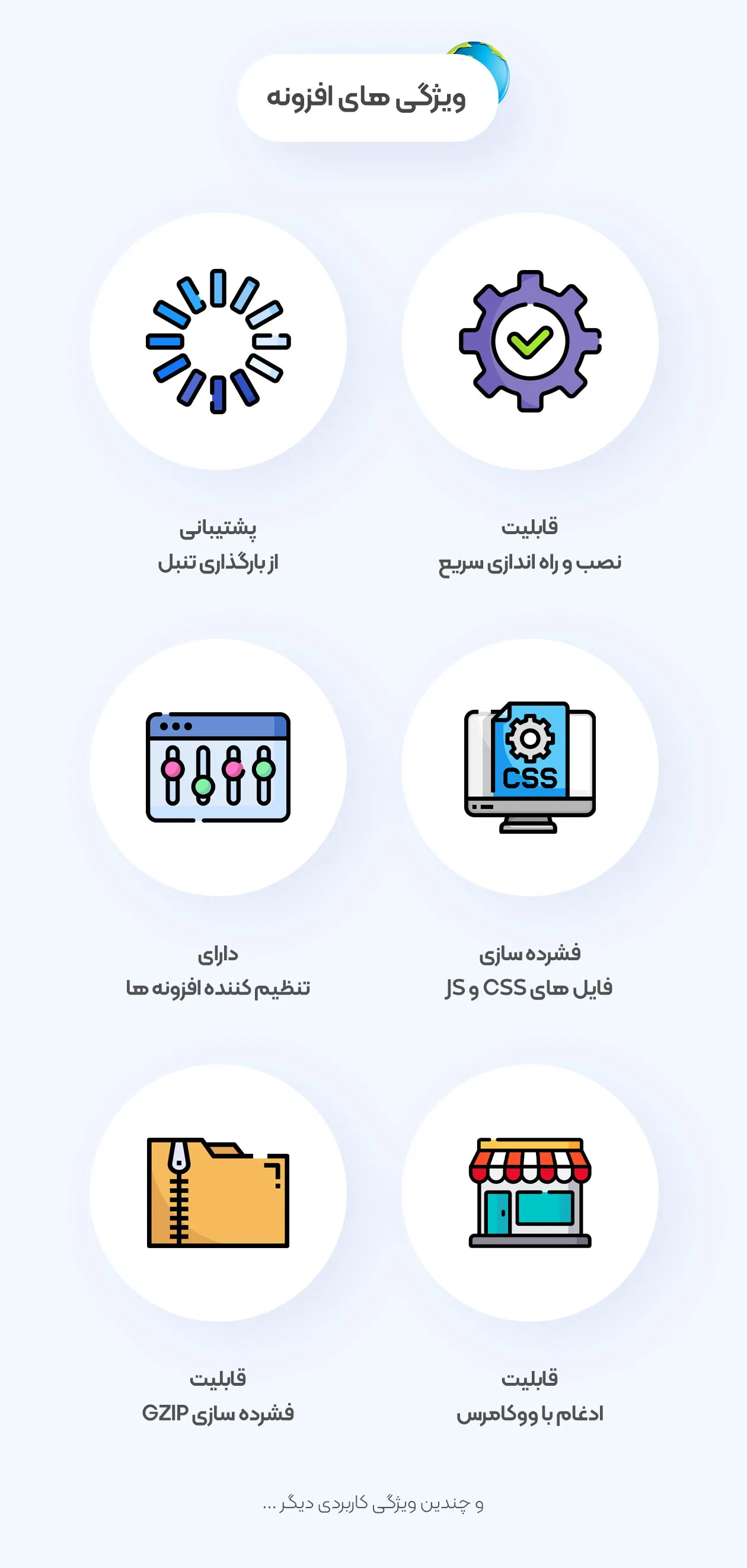 ویژگی های افزونه سوییفت پرفرمنس
