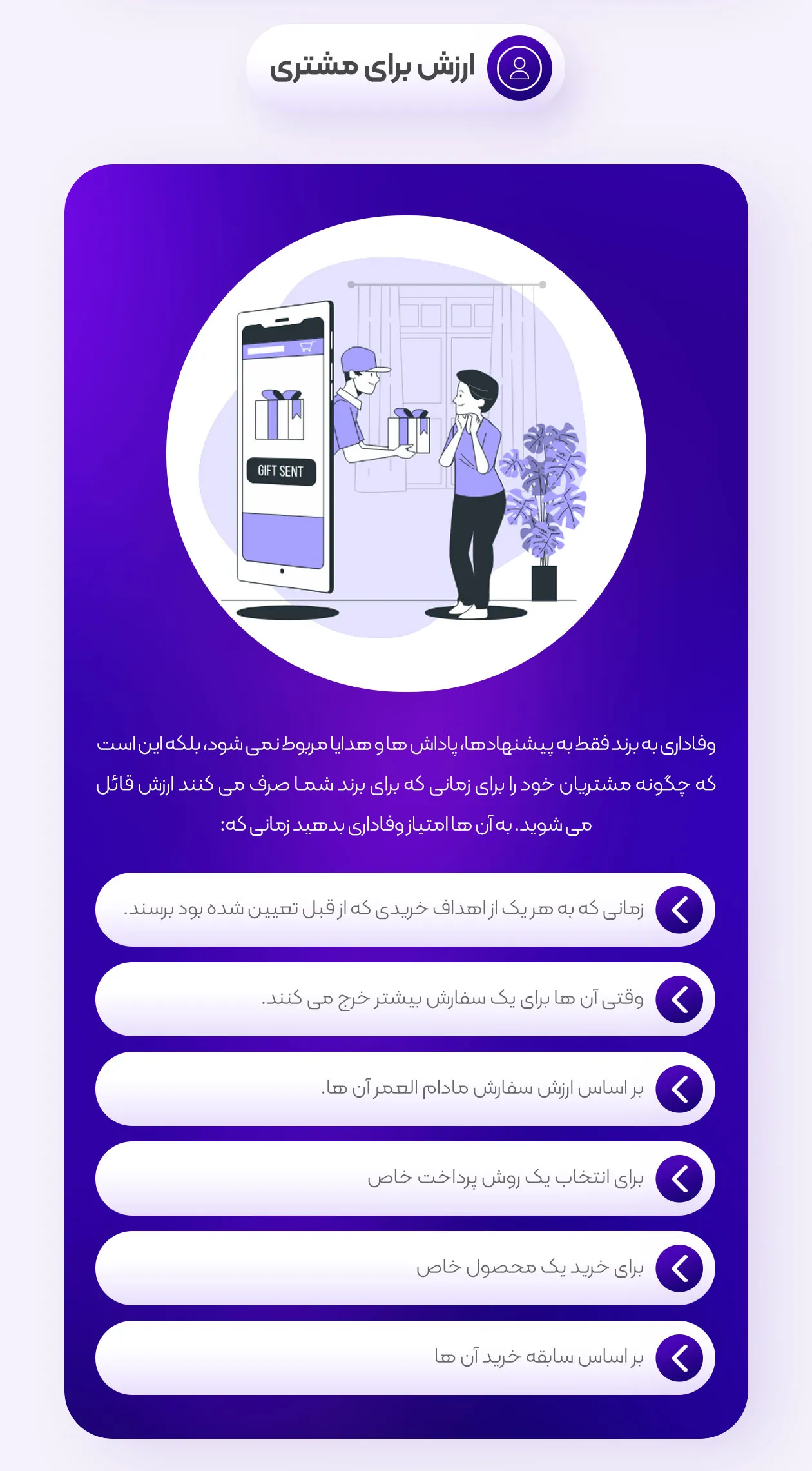ارزش برای مشتری
