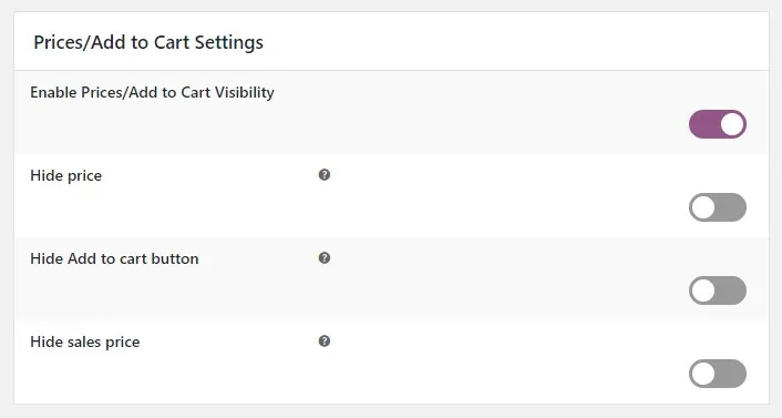 افزونه WooCommerce Hide Roles