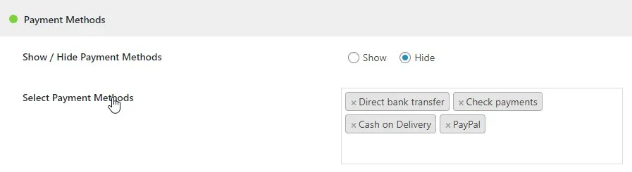 افزونه WooCommerce Hide Roles