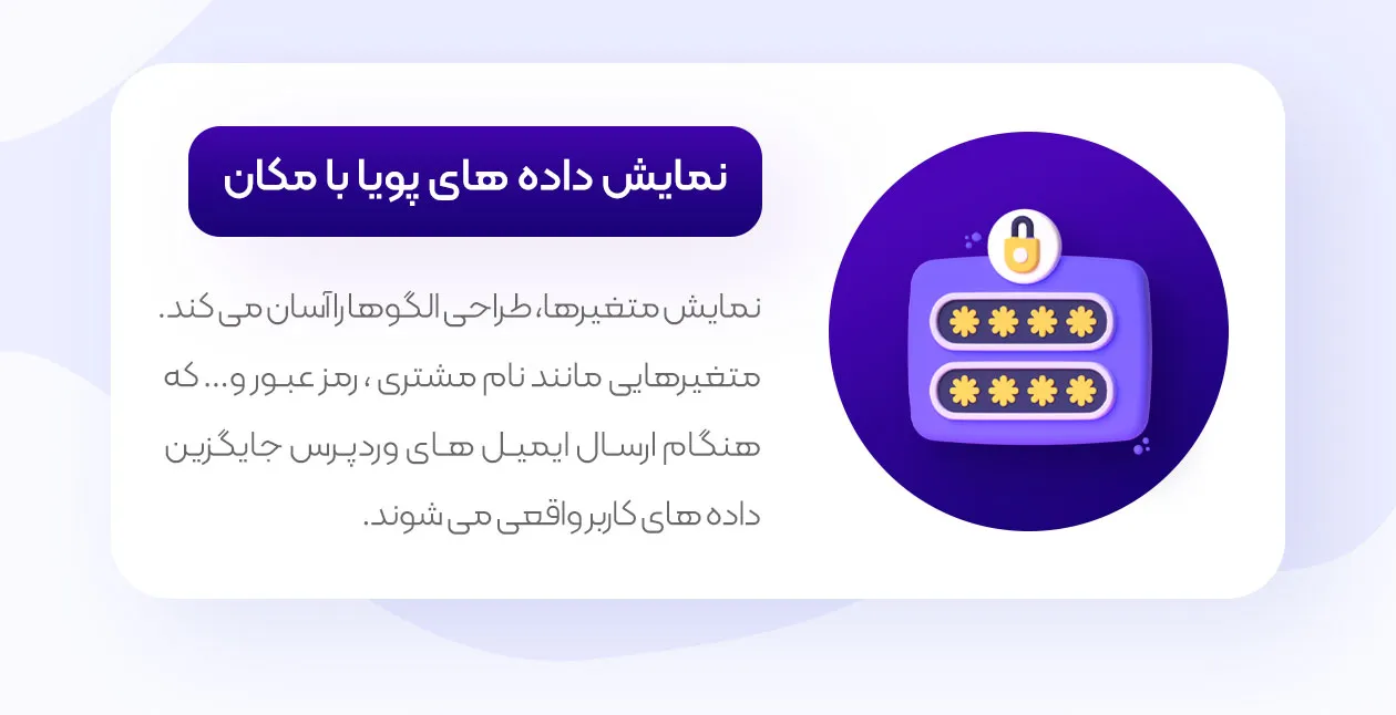 نمایش داده های پویا