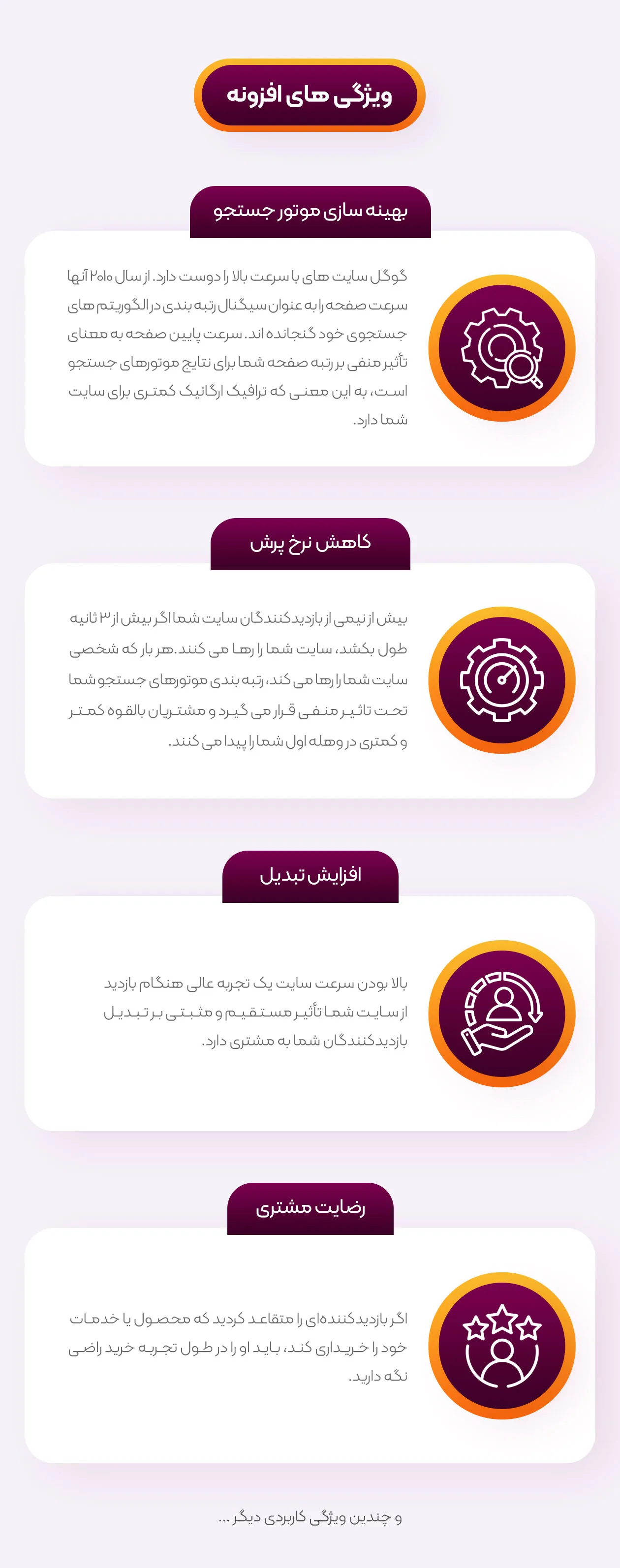 ویژگی های افزونه آفلود مدیا