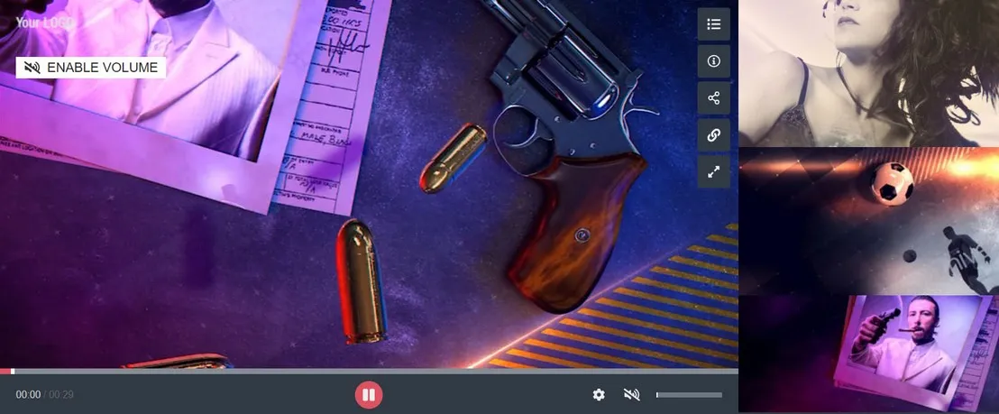 پلاگین Modern Video Player