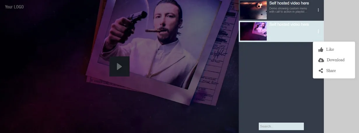 پلاگین Modern Video Player