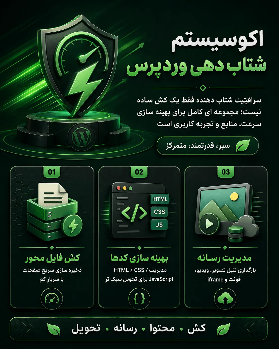افزونه Seraphinite Accelerator برای افزایش سرعت و کش وردپرس