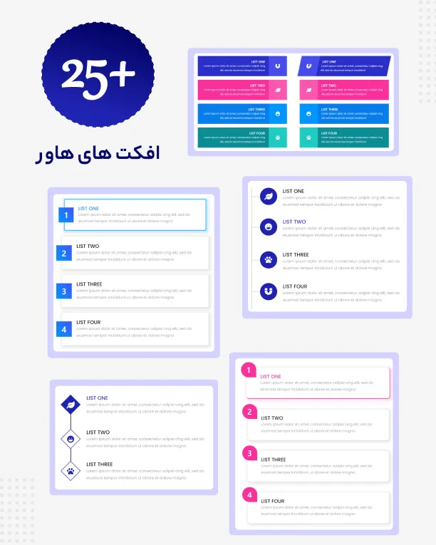 افزونه Item Lists Pro for Elementor 