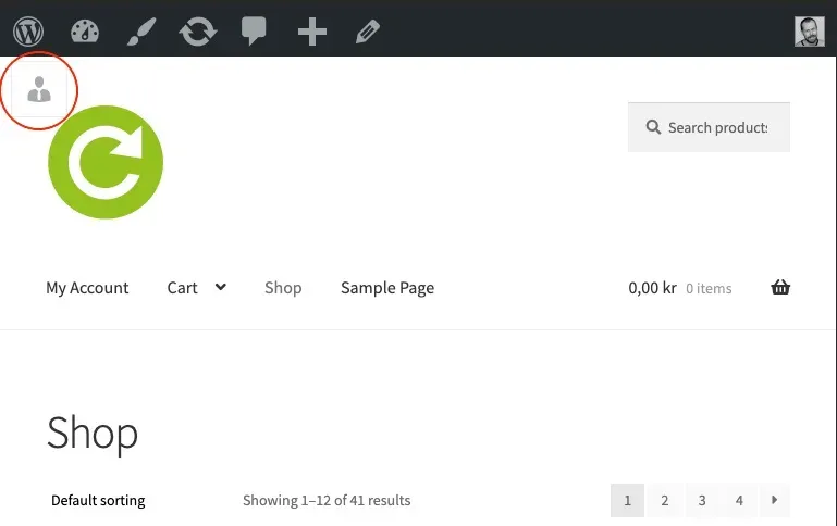 افزونه User Switching for WooCommerce