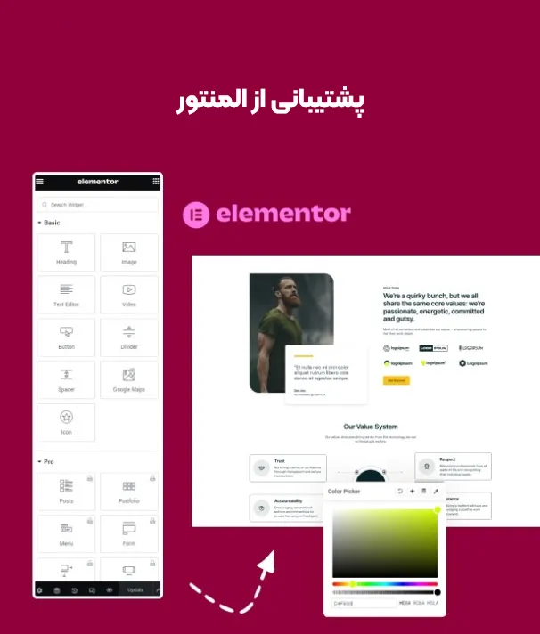 قالب FreeAgent