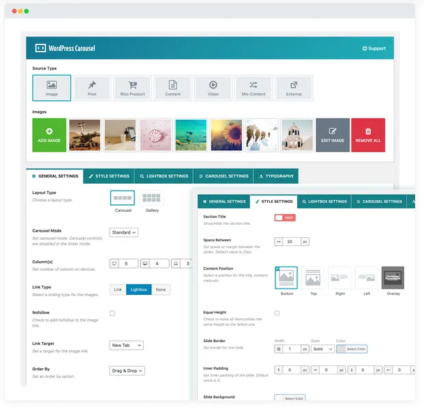 افزونه WP Carousel Pro