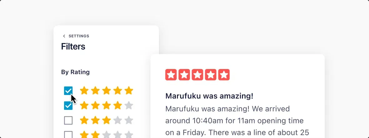 افزونه Reviews Feed Pro 