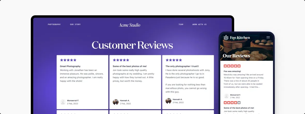 افزونه Reviews Feed Pro 